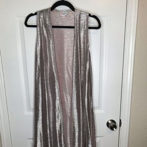 Lularoe Elegant Joy Vest XS